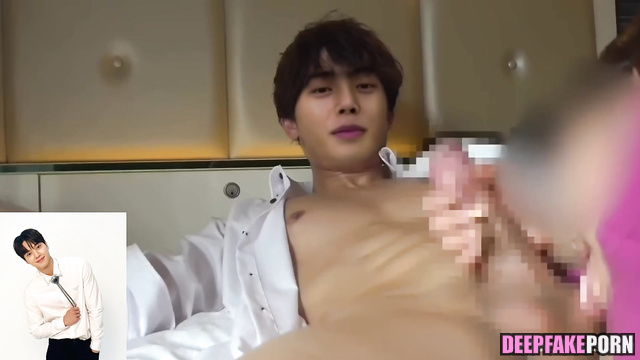 송강 Song Kang has very big dick that I jerk off gently [deepfake 딥페이크]