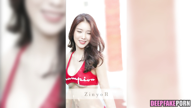 Face swap - korean IU teases you through screen 얼굴 스왑 한국어 아이유 에로