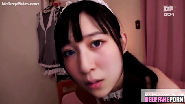 Titty fuck by maid and hot YouTube Star Alva // Taiwanese fake porn tape 台湾 本本 假色情片 猫 玩