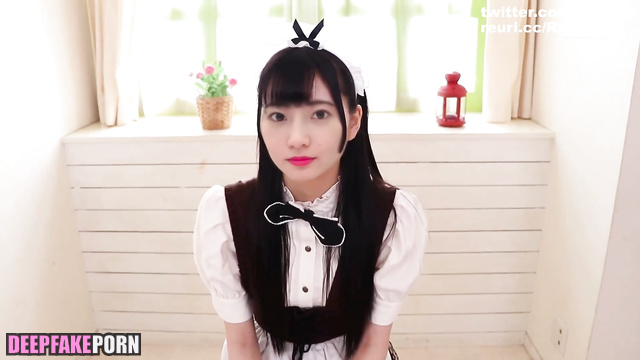 Takeda Rena 武田玲奈 as sexy maid got masturbated deepfake ディープフェイク エロ [PREMIUM]