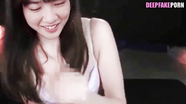 mei nagano Hashimoto performing a handjob