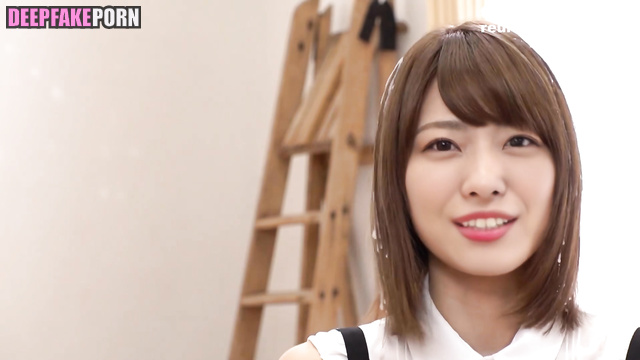 Aimi's/愛美 deepfake scene being all in cumshots ディープフェイク エロ [PREMIUM]