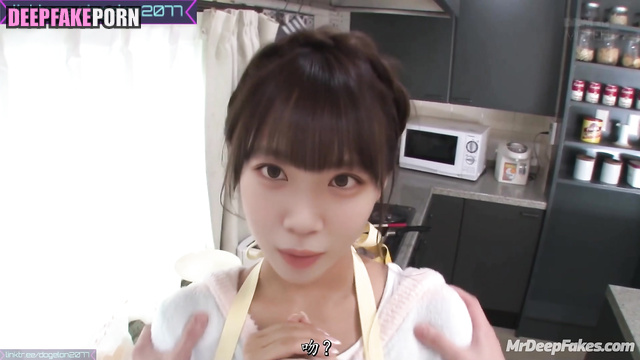 Deepfake kitchen blowjob - Chaewon from LE SSERAFIM / 딥페이크 채원 르세라핌 사까시