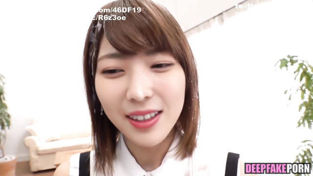 Deepfake ディープフェイク エロ cumming on Iwamoto Renka 岩本蓮加 Nogizaka46 [PREMIUM]