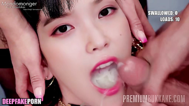 IU 아이유 can't miss any drop of cumshots 딥페이크 deepfake bukkake [PREMIUM]