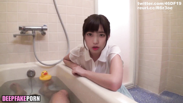 Deepfake sex in bath with Yoda Yuki (与田 祐希) Nogizaka46 ディープフェイク エロ [PREMIUM]