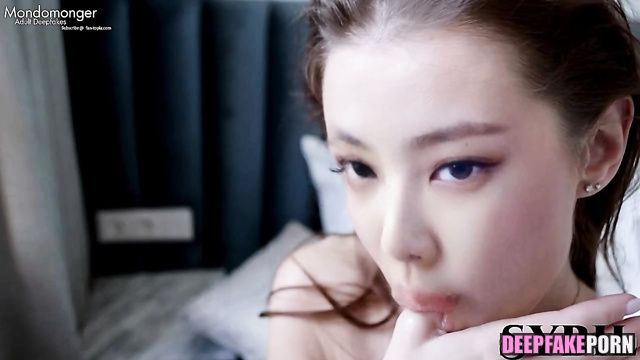 Jennie blows bubbles before sex 제니블랙핑크섹스 전에 거품을 불다 [PREMIUM]