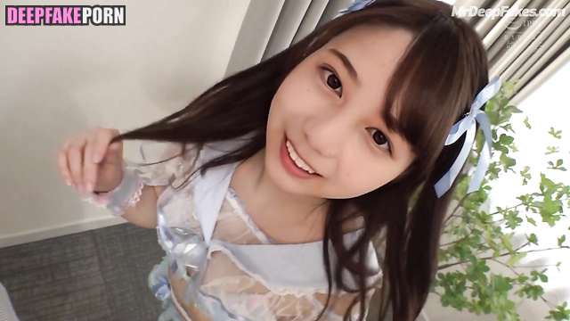 Nao Kosaka is hot sexy costume 小坂 菜緒 Hinatazaka46 deepfake/ディープフェイク エロ