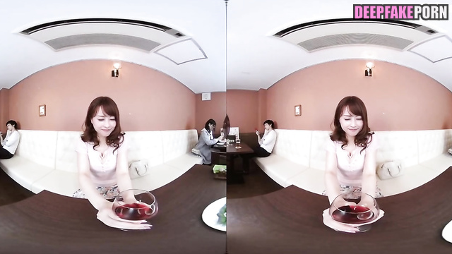 Satomi Ishihara deepfake ディープフェイク エロ VR sex date after dinner  石原 さとみ