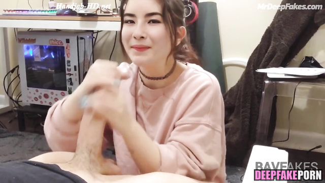 Kyedae deals with big dick after stream [deepfake porn ディープフェイク エロ]