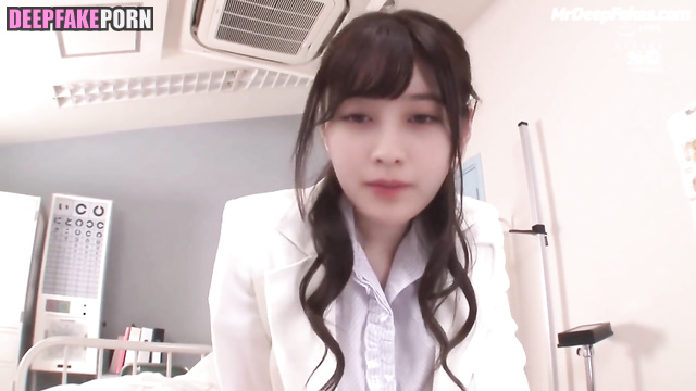 Sexy nurse Hashimoto Kanna 橋本 環奈 Rev. from DVL deepfake ディープフェイク エロ