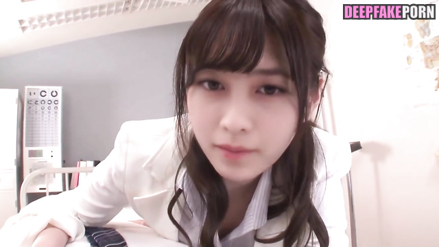 Sexy nurse Hashimoto Kanna 橋本 環奈 Rev. from DVL deepfake ディープフェイク エロ