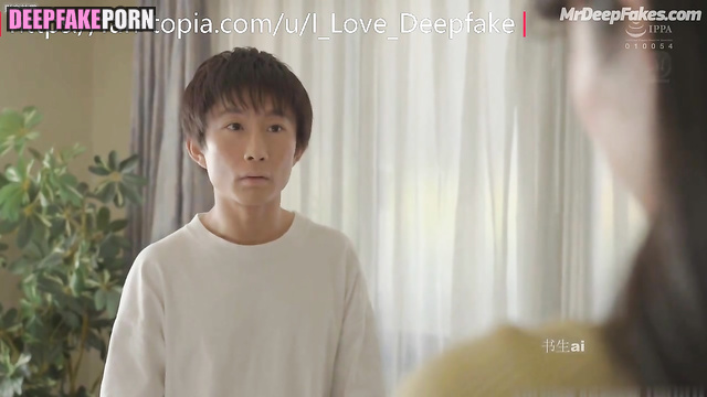 Liu Yifei 刘亦菲 cums from what my tongue can do (假色情片 fake porn)