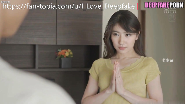 Liu Yifei 刘亦菲 cums from what my tongue can do (假色情片 fake porn)