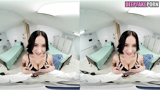 VR blow up by fake Nancy (deepfake) 모모랜드 낸시 사까시 섹스 [PREMIUM]