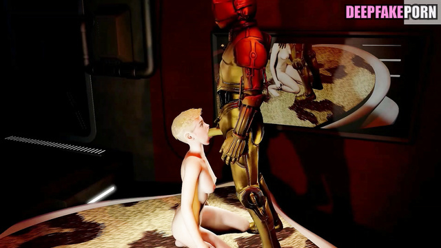 迷你版杨幂在性爱旅馆大战C-3PO预览 Yang Mi